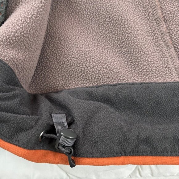 The North Face Men's "Apex Bionic" Soft Shell Jacket in Orange/Gray Size Large - Picture 9 of 14